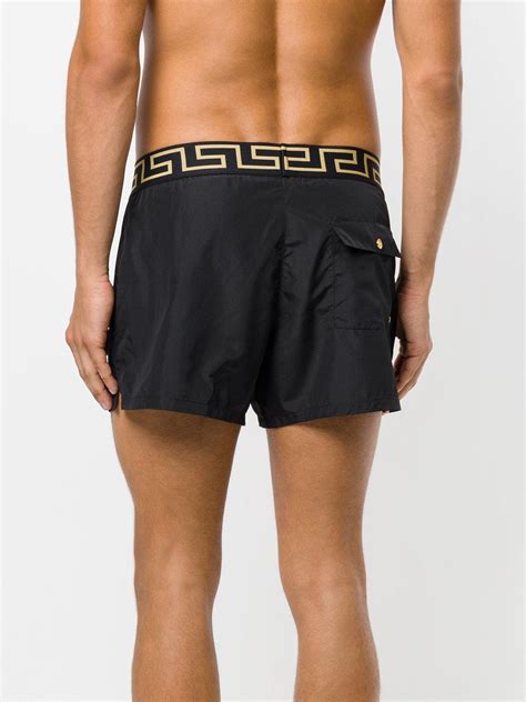 versace swim shorts men's